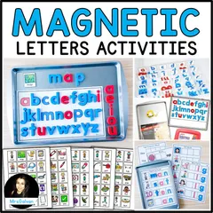 Magnetic Letters Template Mat cover