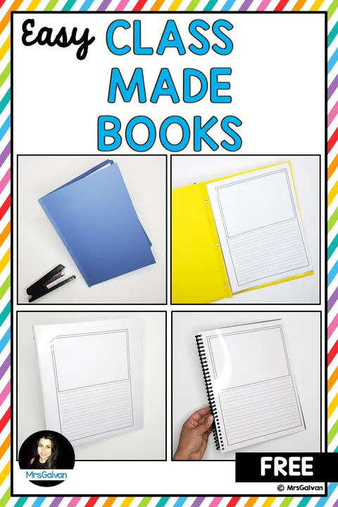 Easy class made books