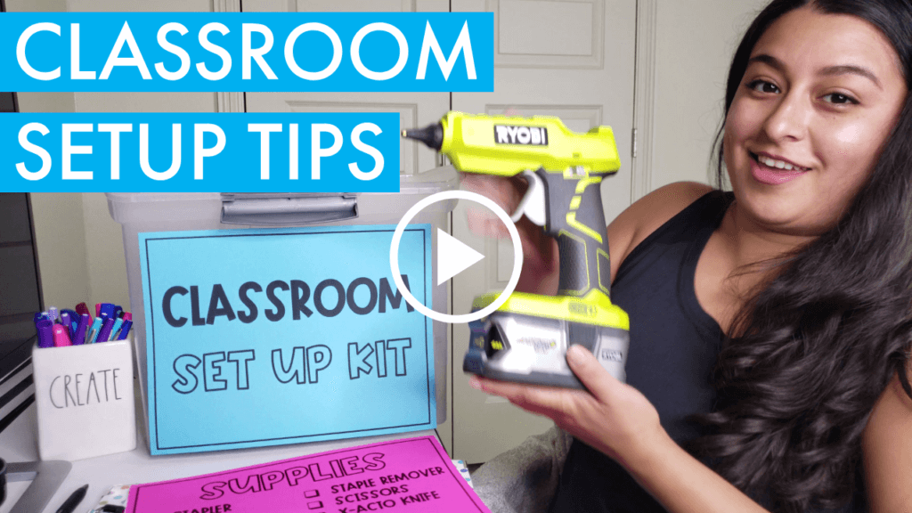 classroom set up tips